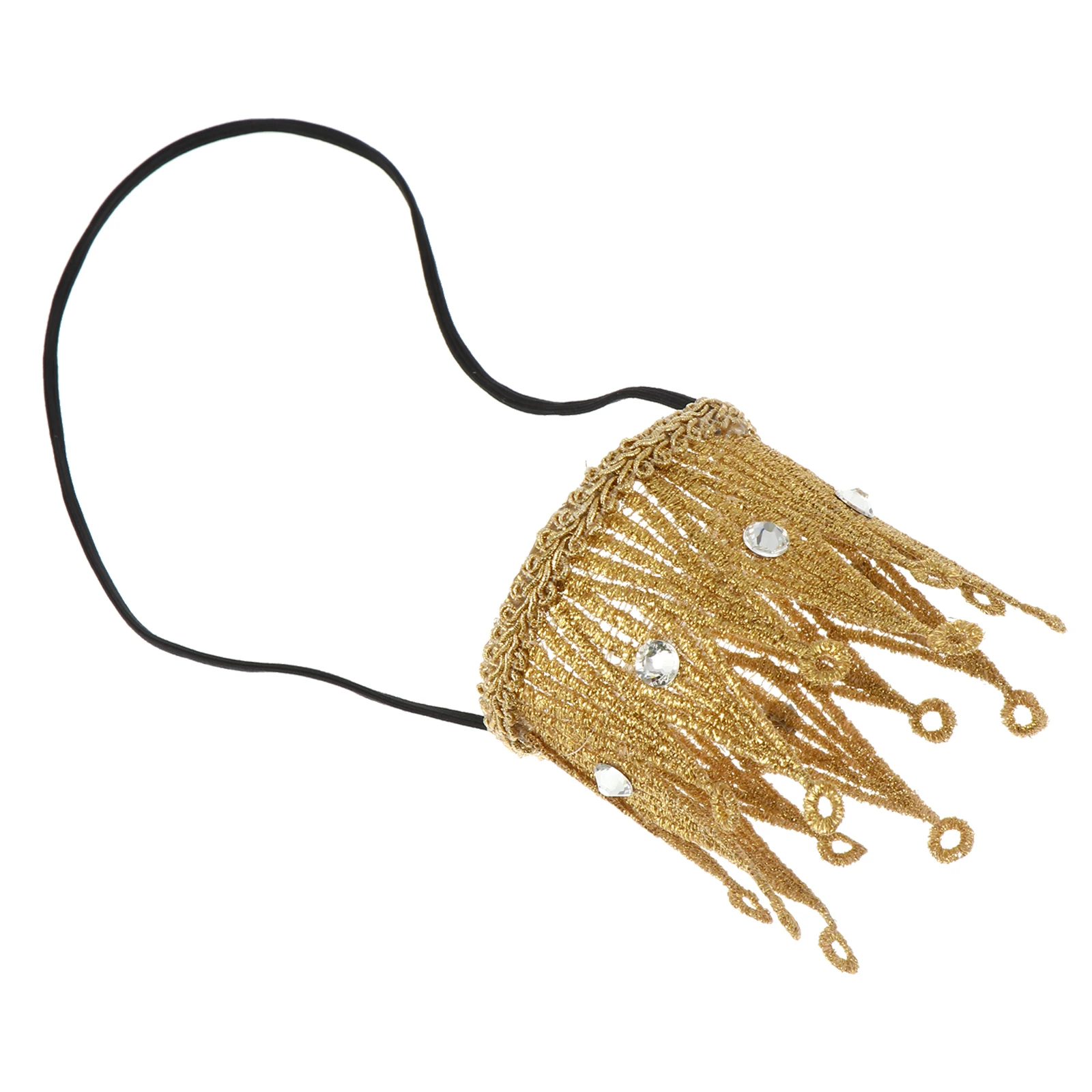 

3D Party Birthday Hair Accessory Cloth Lace Hair Band Silver Design Headdress Clip