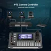 4D 조이스틱 키보드 NDI POE PTZ 컨트롤러 5'' LCD 화면 실시간 미리보기 PTZ 카메라 조이스틱 컨트롤러 제어 255 사전 설정 2