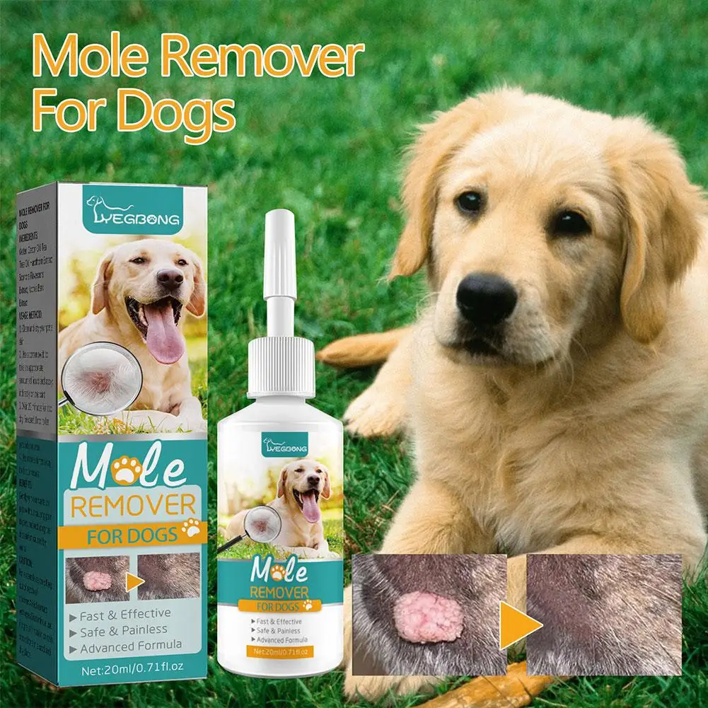 Pet Warts Remover Liquid Dogs Skin Care Cats Corns Moles Eliminate Fast Skin No Treatment Irritation Pet Papilloma Remedy W R5e7