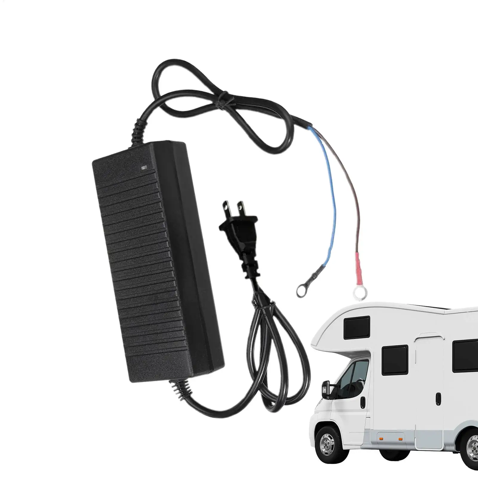 

Преобразователь 110 В в 12 В, преобразователь мощности 110 в 12 В для обогревателя, кемпера, фургона, грузовика, автомобиля, кемпинга, поездки на дорогу