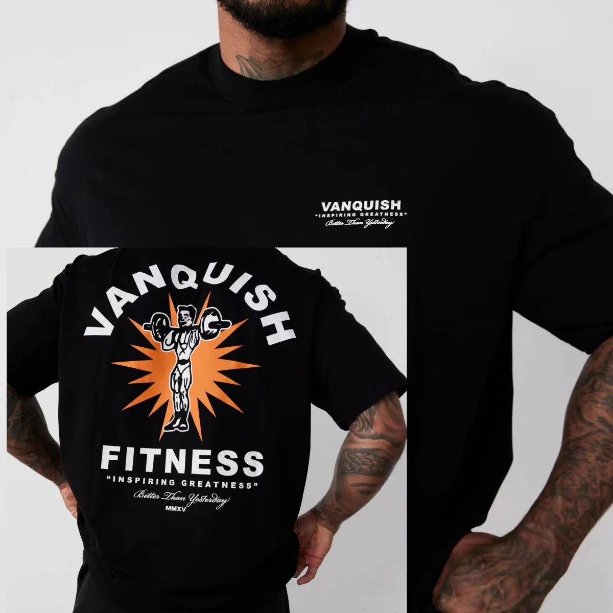 2026 GYM Fitness Sports Combed Cotton Loose Breathable Short Sleeve Casual Sports T-shirt for Men and Women
