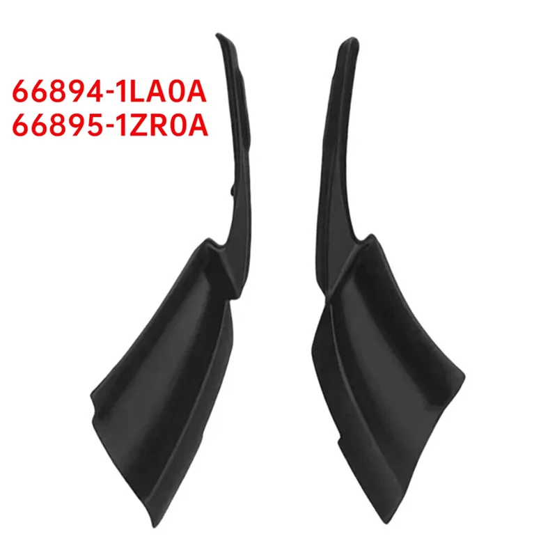 

1Pair Front Windshield Wiper Cowl Cover Trim For Nissan Patrol VI Y62 2010-2017 Armada 2017-2024 66894-1LA0A 66895-1ZR0A