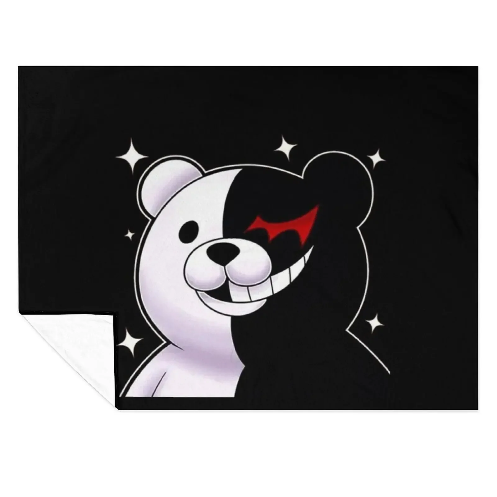 

Monokuma and Monomi Sticker Throw Blanket warm for winter Luxury St Nap Sofa Quilt Blankets