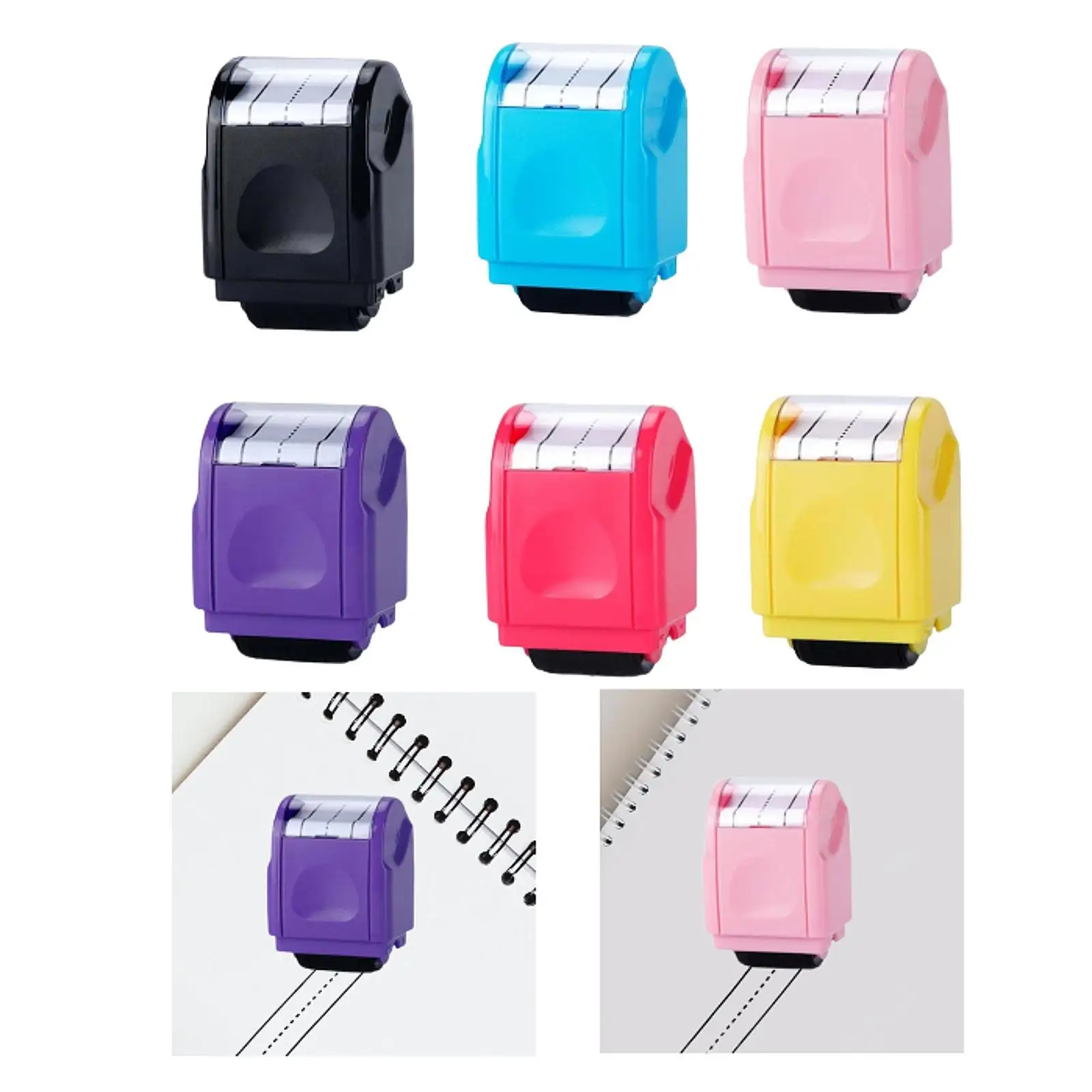 Dashed Handwriting Lines Practice Roller Stamp for Kindergarten Office Kids