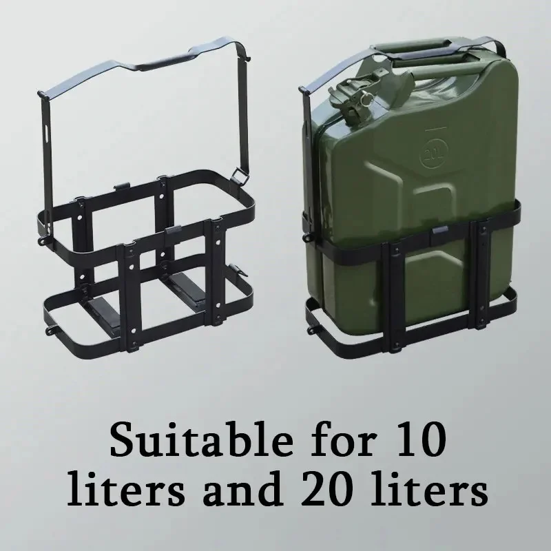 Metal Can Rack Suitable For 10 Liter And 20 Liter Cans Durable Car Oil Fixed Bracket Replacement Directly Installable Automotive