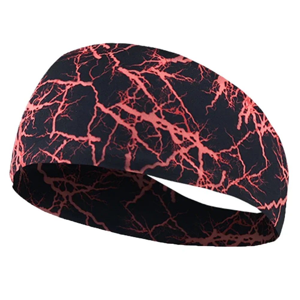 

Sports Anti-Sweat Headband Sweatband Hairband Sweat Guide Band Running Cycling Yoga Dance Fitness Antiperspirant Band Accessory