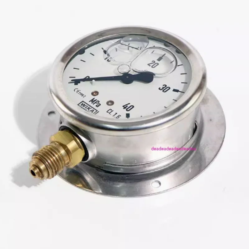 Wika hydraulic gauge shock-resistant 213.53.063 copper material EN837-1