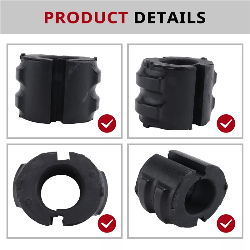 

T-Top-Rated-2 PCS Front Suspension Stabilizer Bushing 2203230040 For W220 S430 S500 S600 S55 AMG S65 AMG