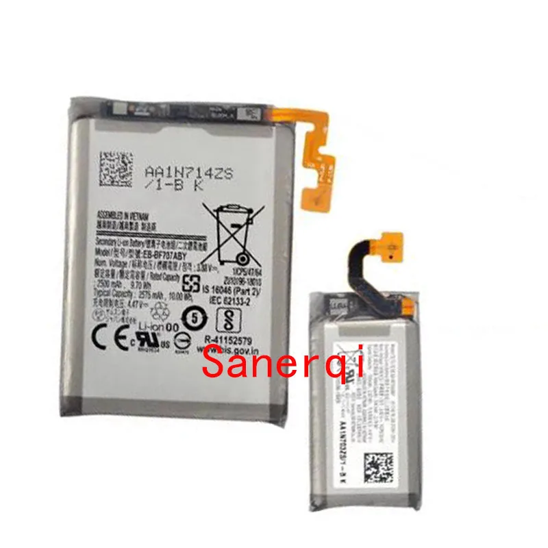 Battery For Samsung Galaxy W21 Z Flip 2 3 4  5 5G 4G w2021 w221 f716 F700 F701 F707 F708 F711 F712 F724 F725 F733 F735 battery