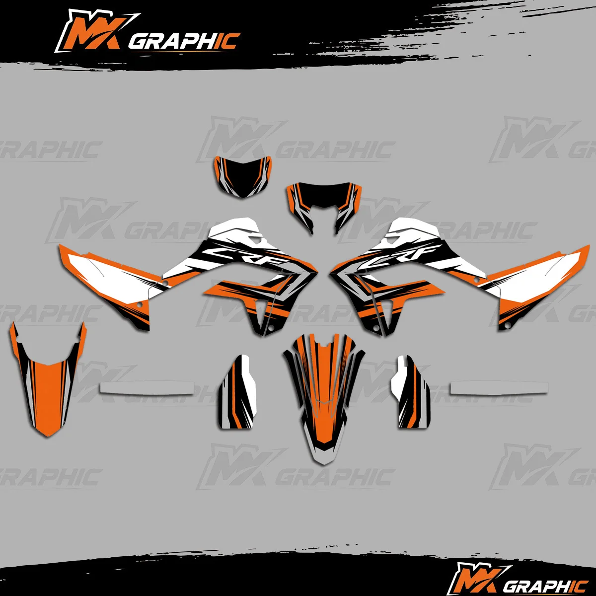 

For Honda CRF300M CRF300L CRF 300M 300L 2021 2022 2023 2024 Graphics kit Decals Sticker Background