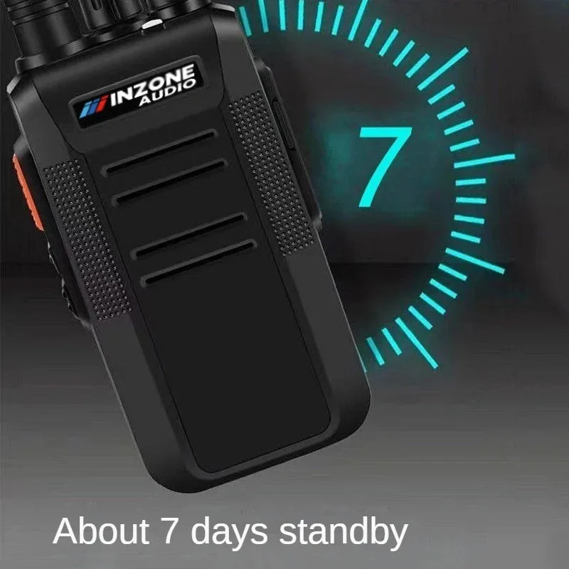 INZONE AUDIO トランシーバー民間屋外ホテル建設現場、ハンドヘルド ハンドヘルド ワイヤレス インターコム 888 のペア