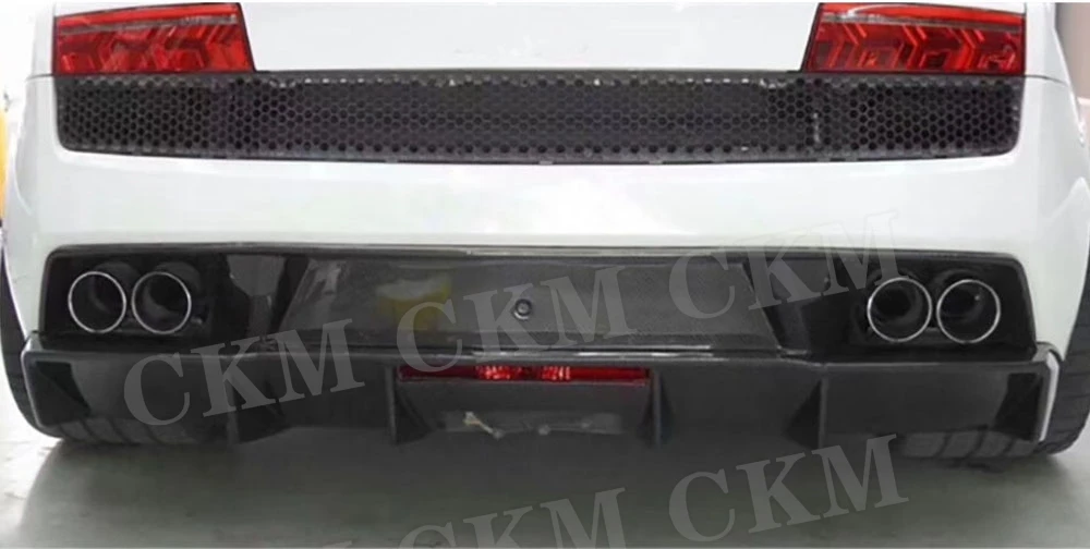 

Удлинитель заднего бампера из углеродного волокна, задний спойлер для автомобиля, диффузор для Lamborghini LP550 LP560 LP570 2008-2014, комплекты кузова FRP