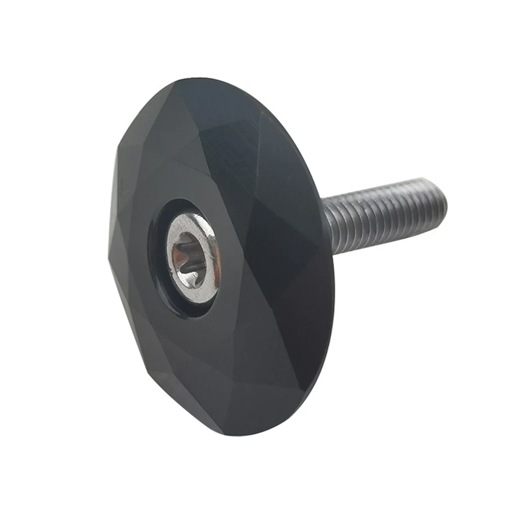 Bicycle Maintenance 28.6mm Diameter Bicycle Headset Covers Bike Accessories Includes 2 Covers Includes 2 T25 Bolts