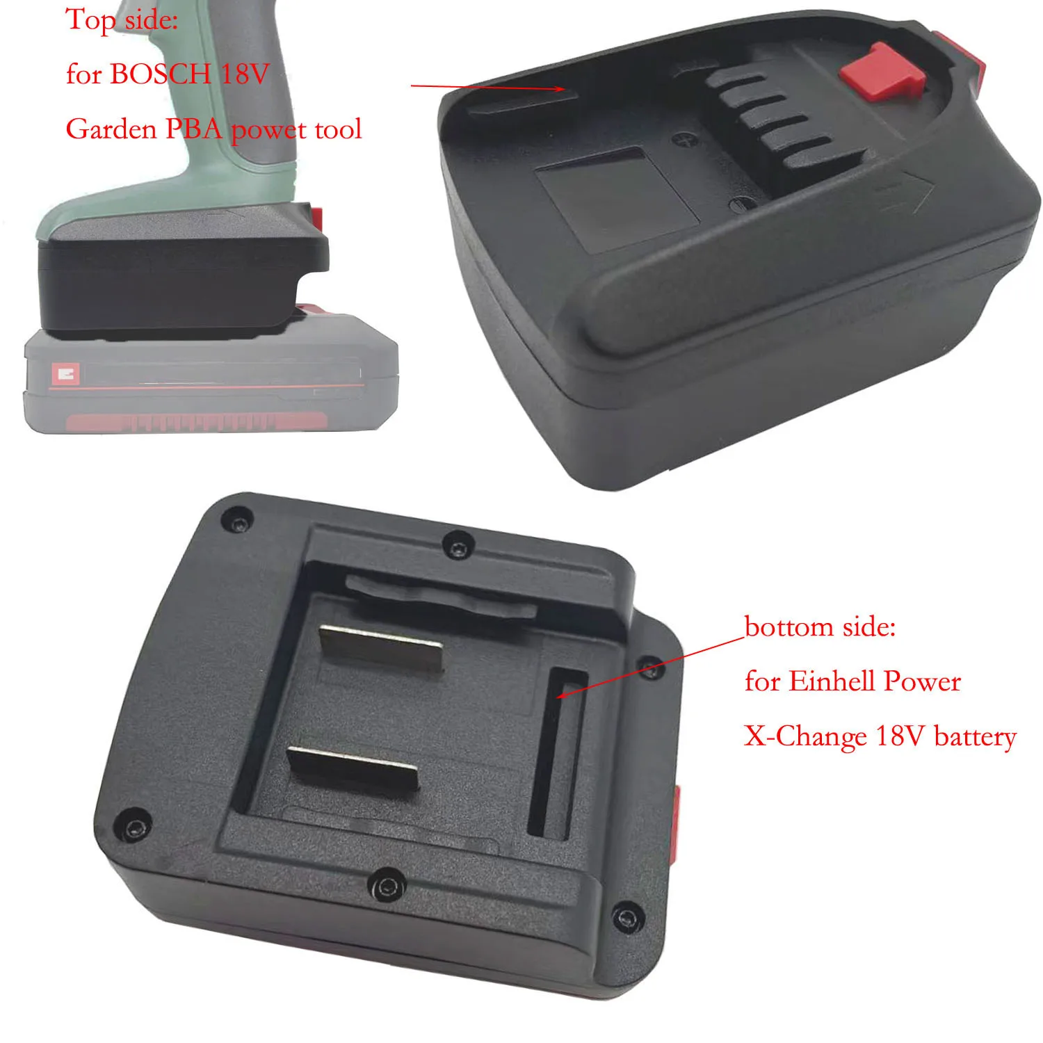 1pc バッテリーアダプターコンバーター交換部品電源 X-C - Power Xchange Tools のレビューと価格
