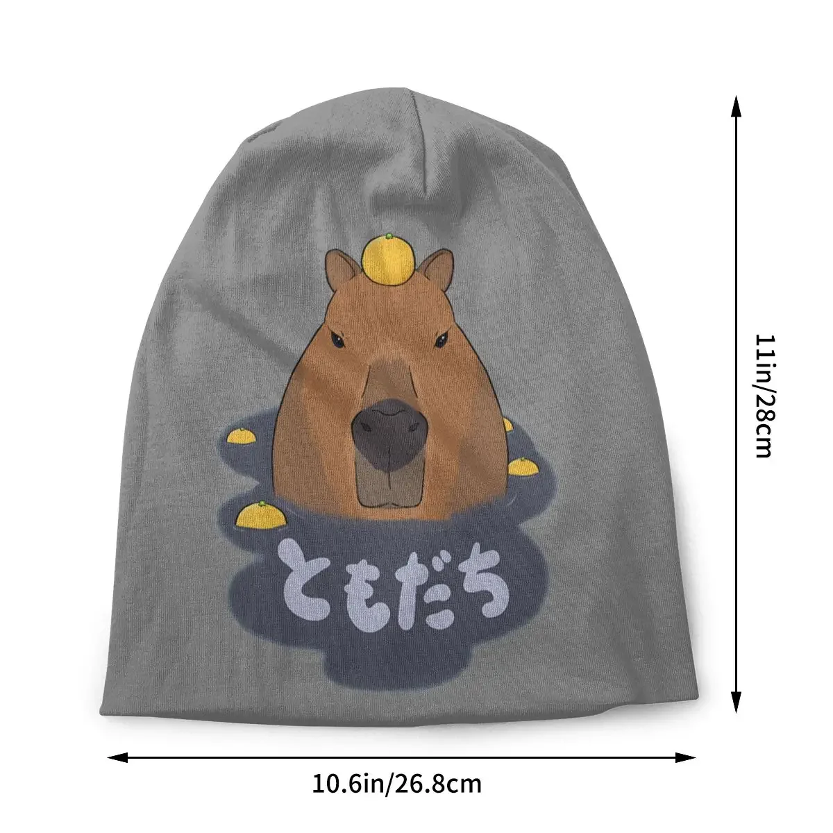 Thin Bonnet Hats Capybara Men Women's Tomodachi Cap Design Skullies Beanies Caps