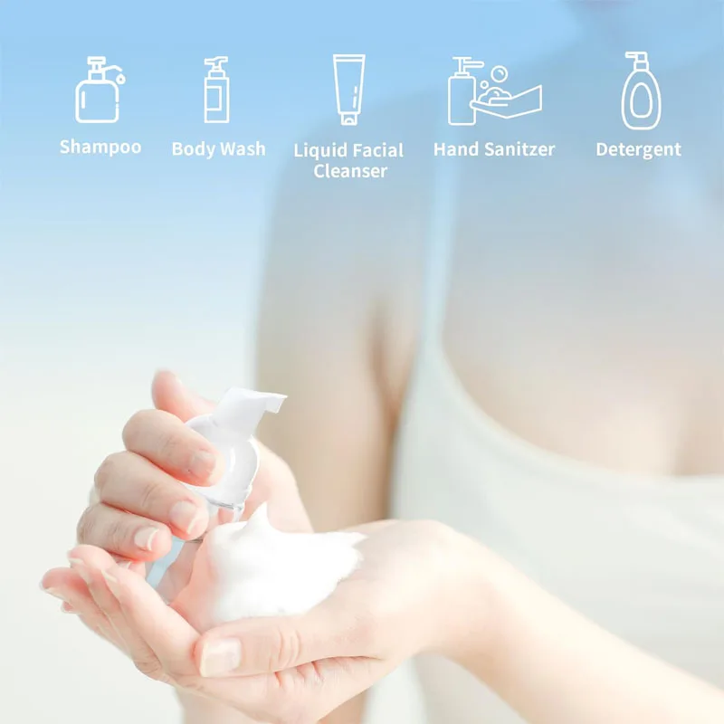 

24/48 шт. пустых пластиковых флаконов с пенным дозатором объемом 30-100 мл, портативные мини-контейнеры для пенного мыла, дезинфицирующего средства для рук, шампуня для ресниц, очищающего средства