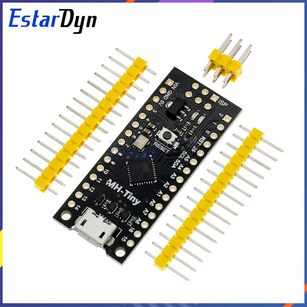 Estardyn ATTINY88 บอร์ดพัฒนาเข้ากันได้กับ Arduino Nano V3.0 |   การขยายตัวของ Digispark |   บอร์ด DIY (หมุดไม่บัดกรี)
