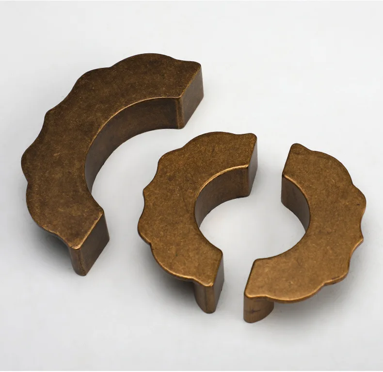 YUTOKO Antiker Bronze-Schrankgriff im chinesischen Stil, Einloch-Schubladengriff, kleiner Griff für Schränke und Aufbewahrungsschränke – Detail 18