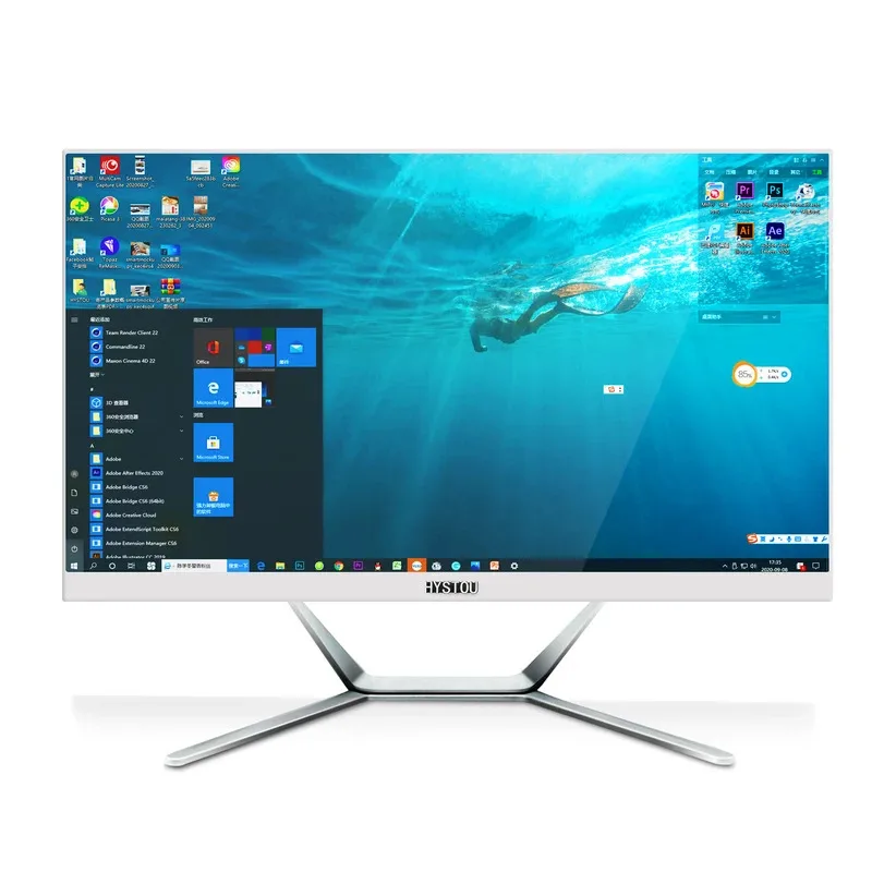 

23,8 27-дюймовый 8-ядерный процессор GTX I7 9700F, 16 ГБ ОЗУ, 1 ТБ SSD, игровой ПК, 8K, настольный компьютер «все в одном»