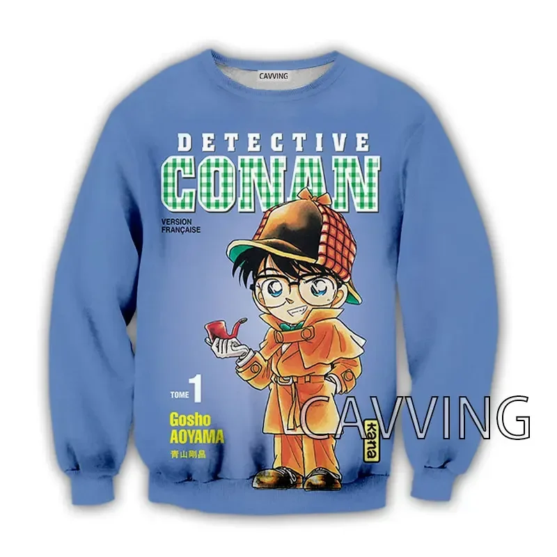 New Fashion Women/Men's 3D Print  Detective Conan  Crewneck Sweatshirts Harajuku Styles Tops Long Sleeve Sweatshirts  H01