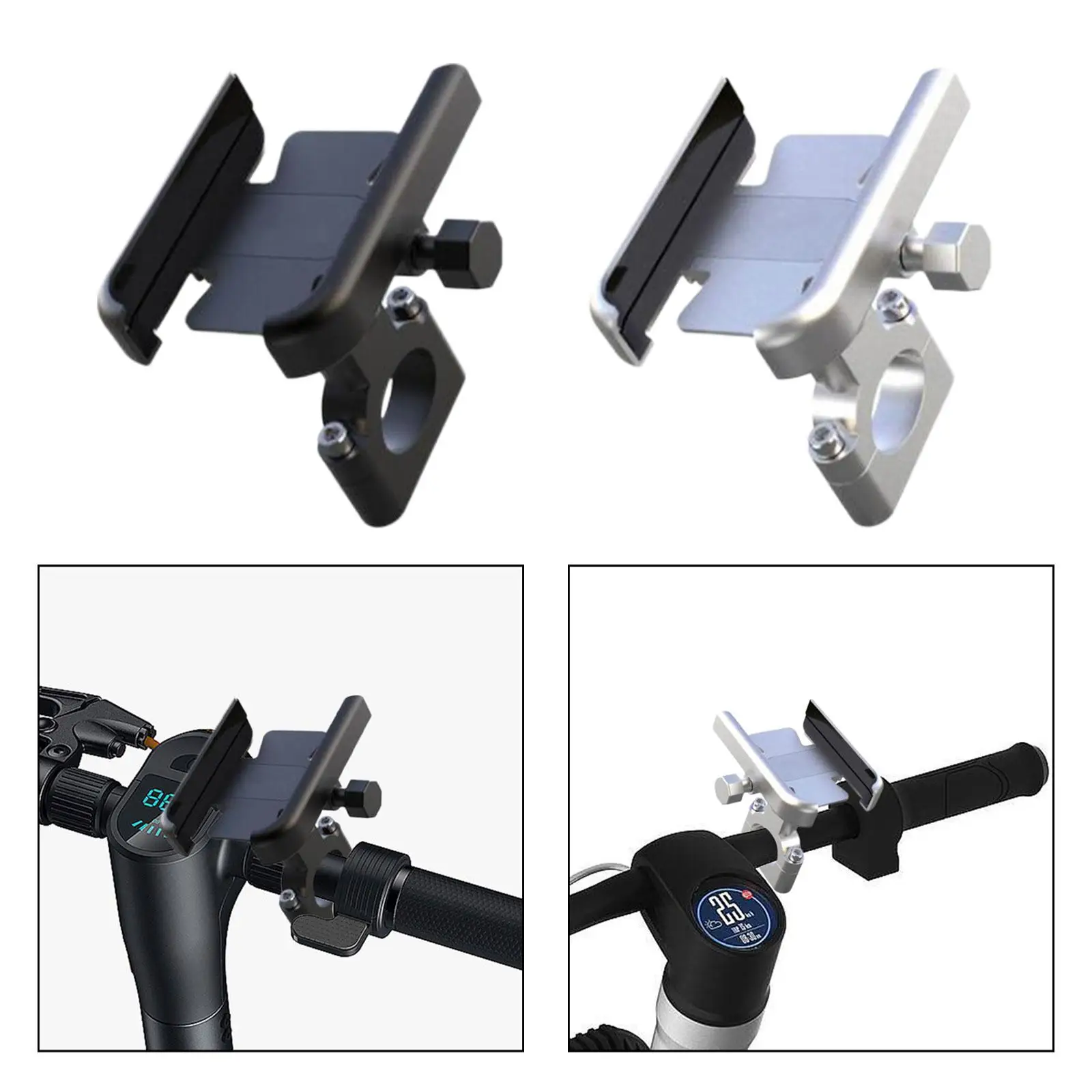 Motorcycle Phone Holder Upgrade Phone Stand for Snowmobile Bike Devices