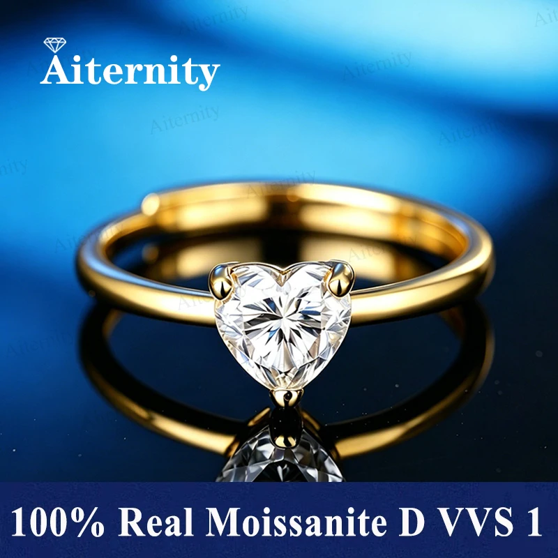 Verstellbarer Smaragdschliff-Ring mit Moissanit-Edelstein, S925 Sterlingsilber, Diamanttester-geprüft, funkelnder 18K Gold Herrenring – Detail 27