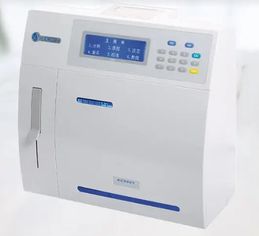 Fully semi-automatic electrolyte analyzer, calcium sodium potassium chloride electrolyte detector,