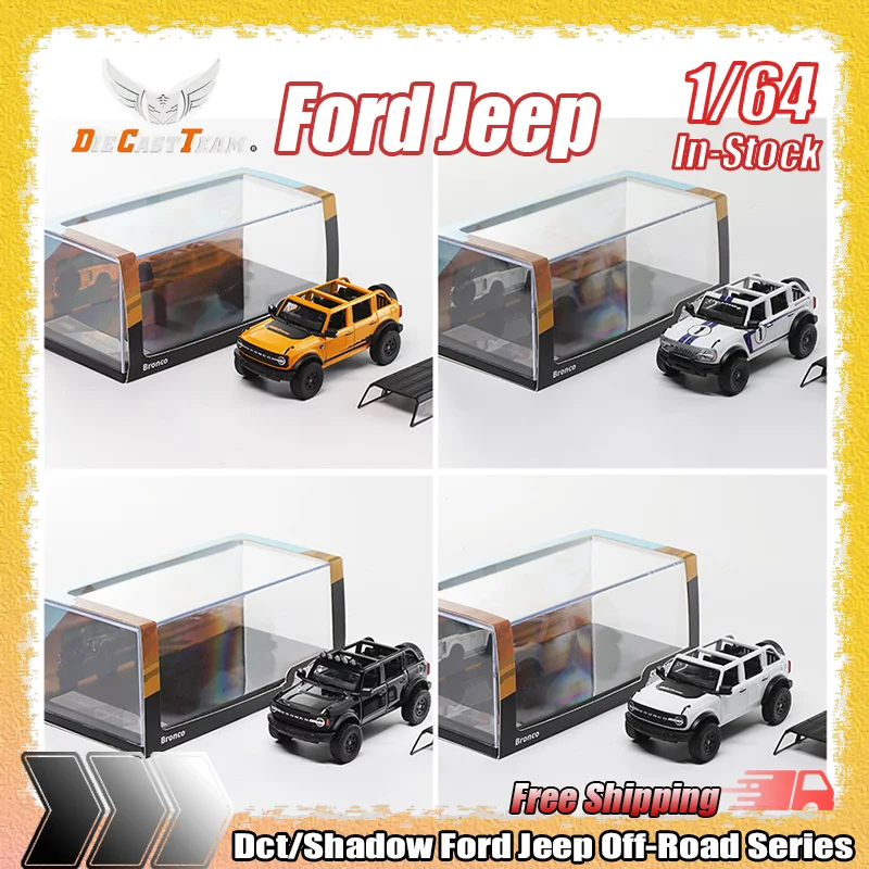 

Новый Dct/Shadow 1:64 Ford Jeep Off-Road Series, имитация сплава, миниатюрная литая модель автомобиля, детская игрушка на заказ, коллекционный подарок