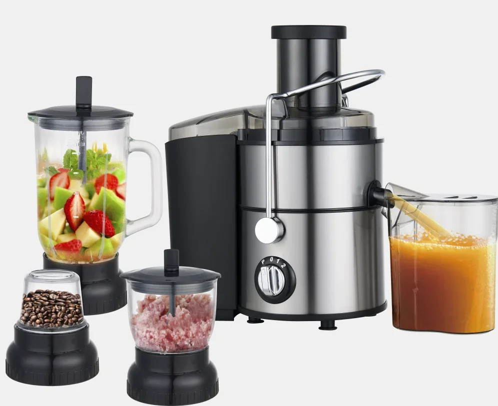 Stainless Steel Household Centrifugal Electric Fruit Juicer Mixer Extractor Machine