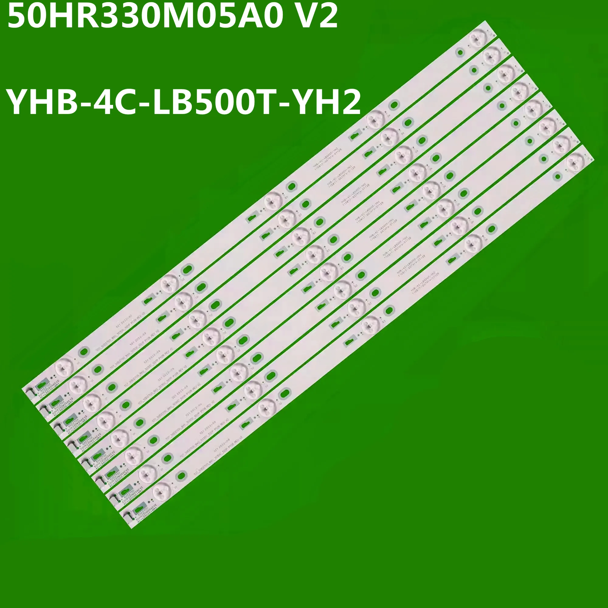 

5 комплектов светодиодной ленты для подсветки для 50D2700 50HR330M05A0 V2 OEM50LB01_LED3030_V1.1 52M5080A 50FS3800 50FA3213 55L510U18 LVF500AU0T