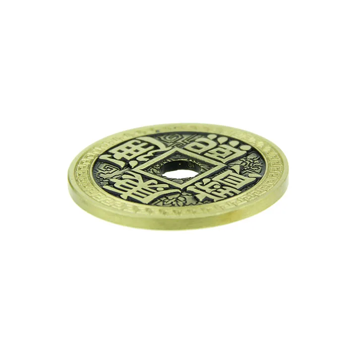 LUOHANQIAN CHINESE COIN Chinese Palace Coin Magic Toys Illusion Accessories Magic Tricks Gimmick Props Magician Close up