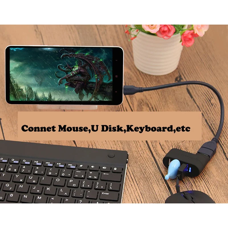 180 Độ Mini USB 2.0 3 Cổng Tốc Độ Cao Hub Bộ Chia USB Cáp Cho Máy Tính Laptop Bộ Chia Ladron puertos Usb