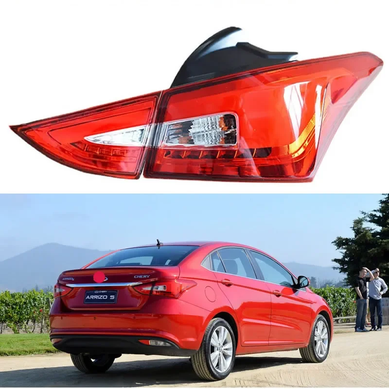 For Chery Arrizo 5 2016 2017 2018 2019 2020 LED tail light assembly Reverse lights turn signal brake lights taillight Auto parts