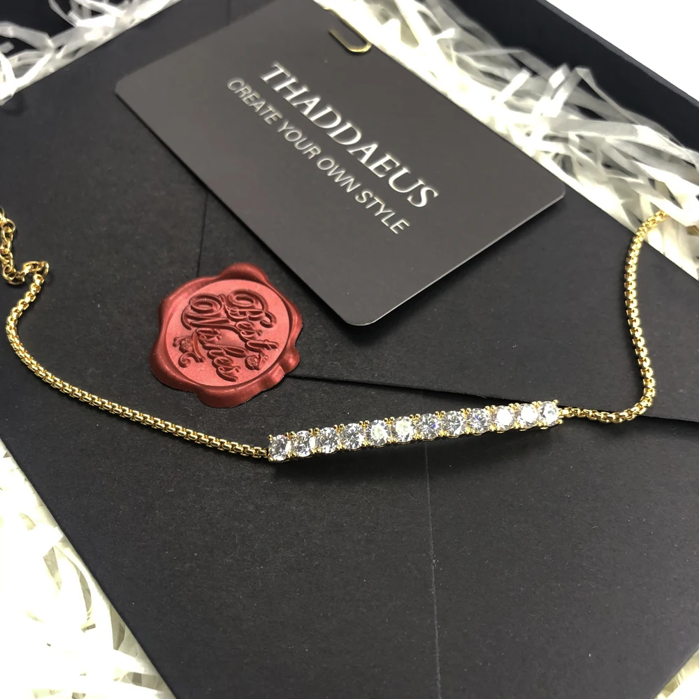 Red Rose Flower Link Chain Bracelet For Women 925 Sterling Silver Jewelry Feminine Romantic Gift - view 3