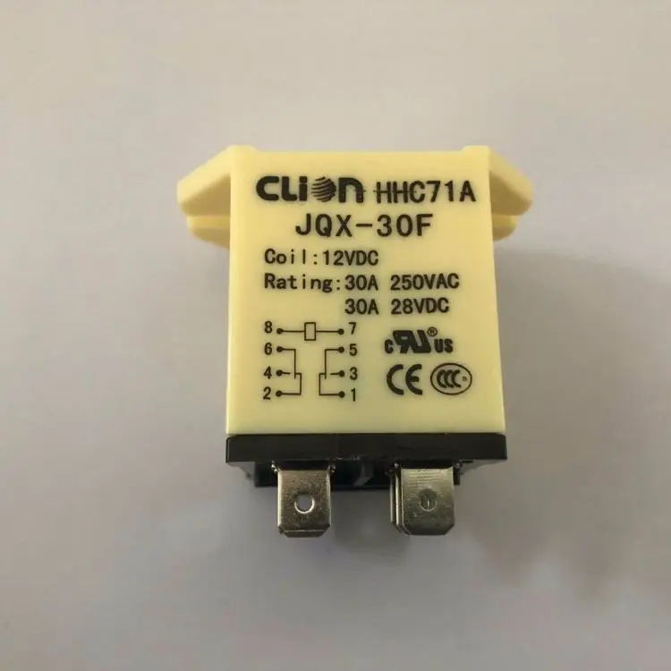 中間リレー JQX-30F 2Z 30A パワーリレー 8pin DC12V DC24V AC110V AC220V