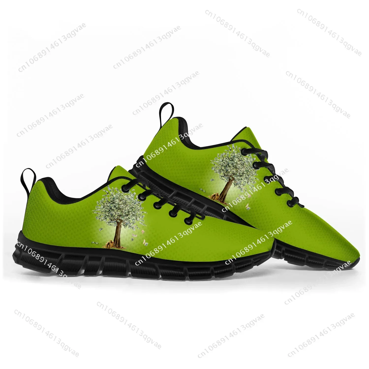 Dollar Green Tree Sports Shoes Mens Womens Teenager Kids Children Sneakers Casual Custom Made High Quality Couple Shoes Black
