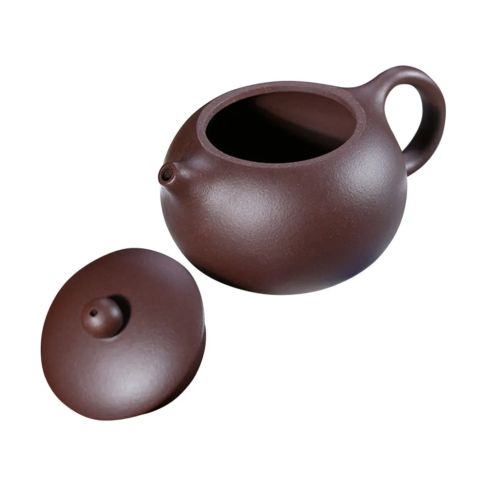 

Delicate Zisha Teapot Large Capacity Traditional Chinese Style Purple Clay Tea Pot for Daily Use and Collection Elegant Tea