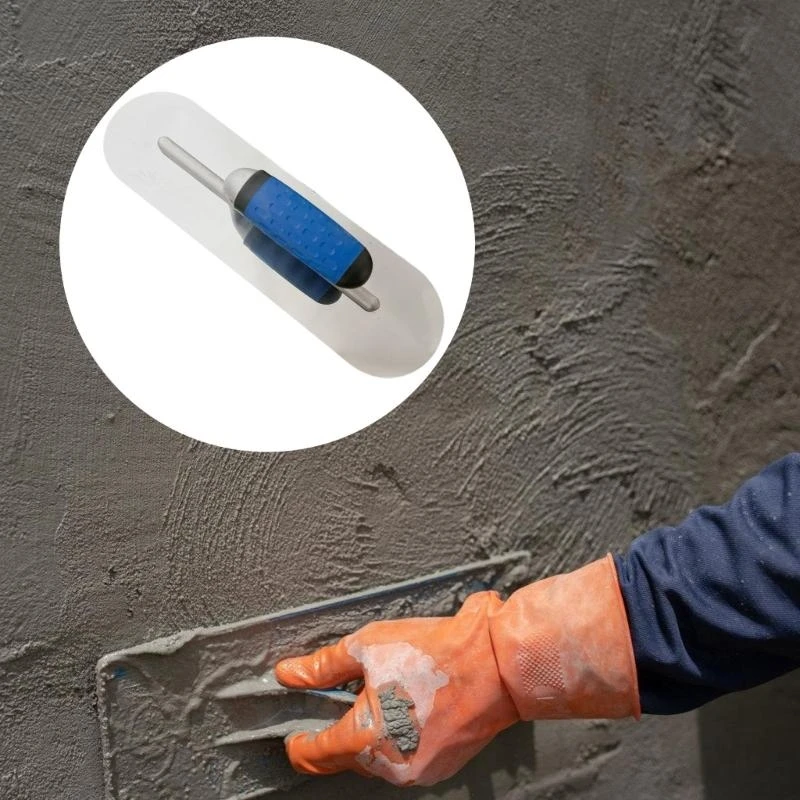 Truelle d arrondie résistante à rouille pour constructeurs maçonneurs amélioration maison D2rd