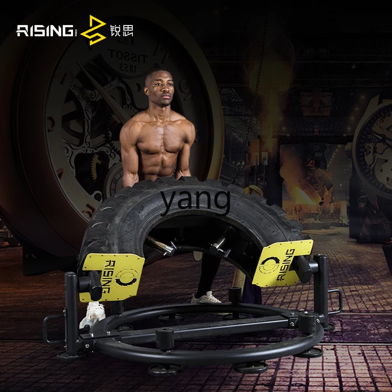 Yjq Tire Turner Half-Month Flip Tire Weight-Bearing Physical Strength Training Tumbling Fitness Equipment