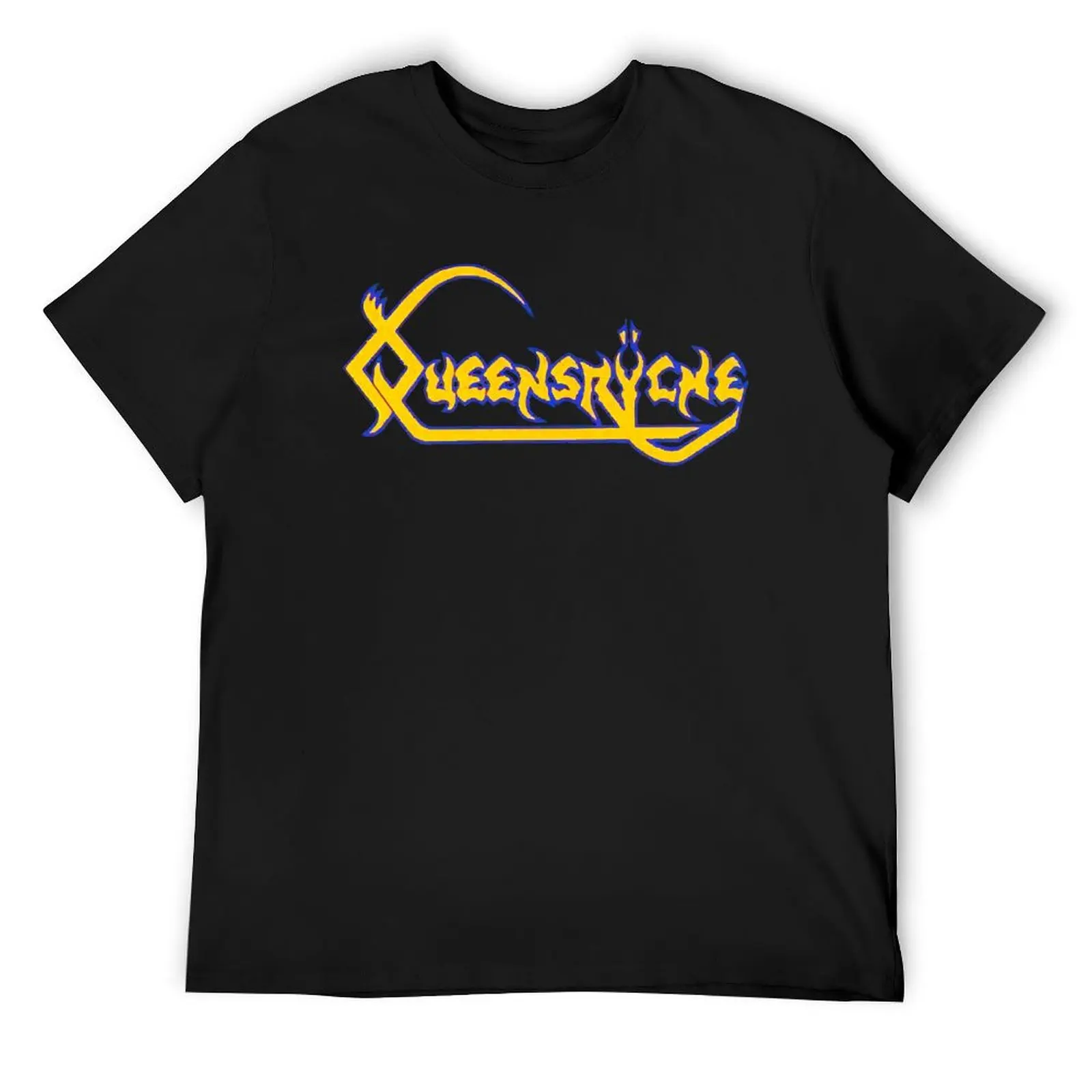 Queensryche rock koerangtoeroe band best logo T-Shirt shirts graphic tees cute tops plus size clothes clothes for men