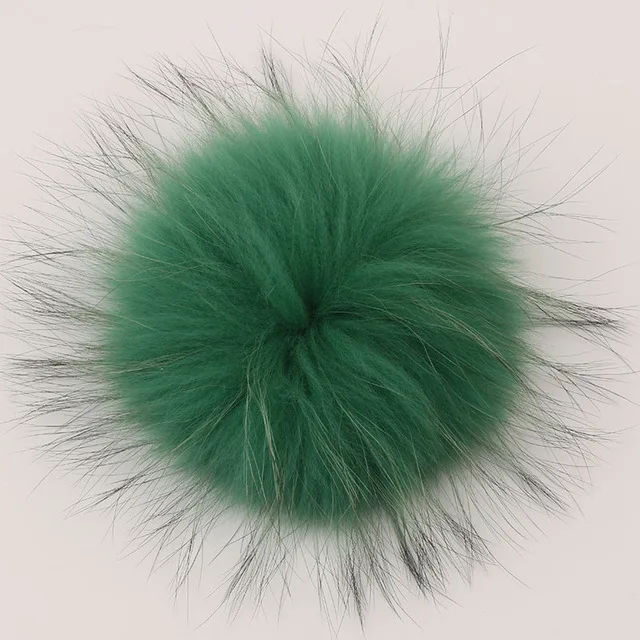 Big Size DIY Real Fox Fur Pompoms Raccoon Fur Pom Poms Balls Natural Fur Pompon For Hats Bags Shoes Scarves Accessories, image 24