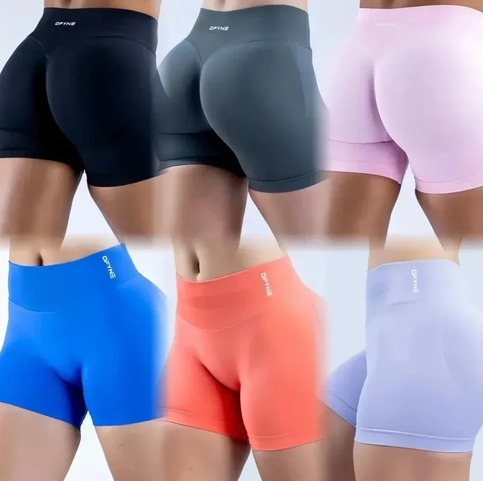 DF Impact Fitness Yoga Running Yoga Pants Extinction High Elastic Three-point Pants