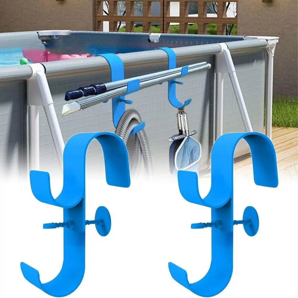 

Новые регулируемые крючки для бассейна, телескопические пластиковые крючки для оборудования для бассейна, аксессуары для бассейна, крючок для хранения бассейна