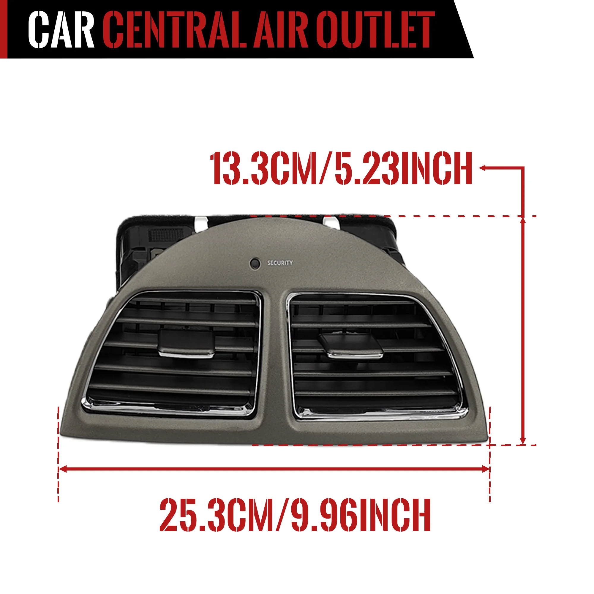 車の中央空調ベントアウトレットグリルレクサス ES240 ES350 2006 2007 2008 2009-2012 交換用エアコンカバー