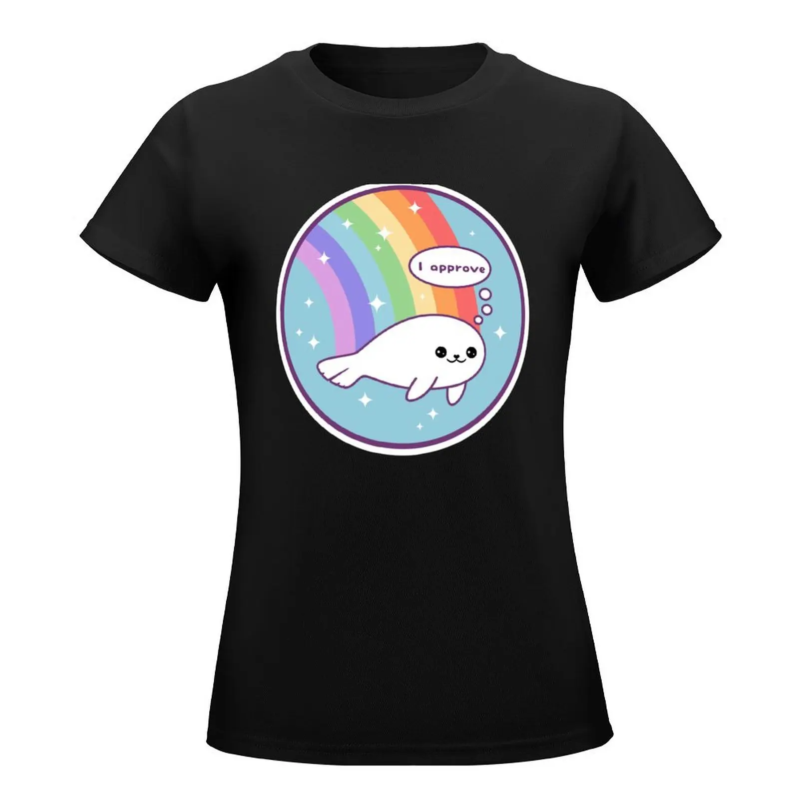 Seal of Approval T-Shirt customs tees t-shirt dress for Women long