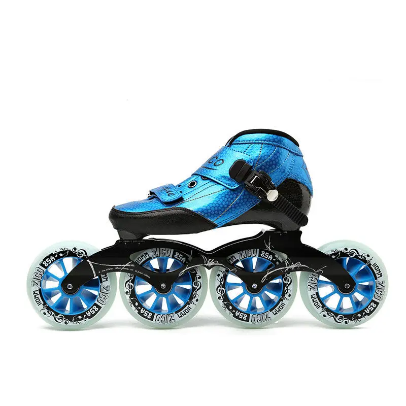 skating shoes big wheel professional racing shoes adult boys and children adjustable carbon fiber roller skates adult skates