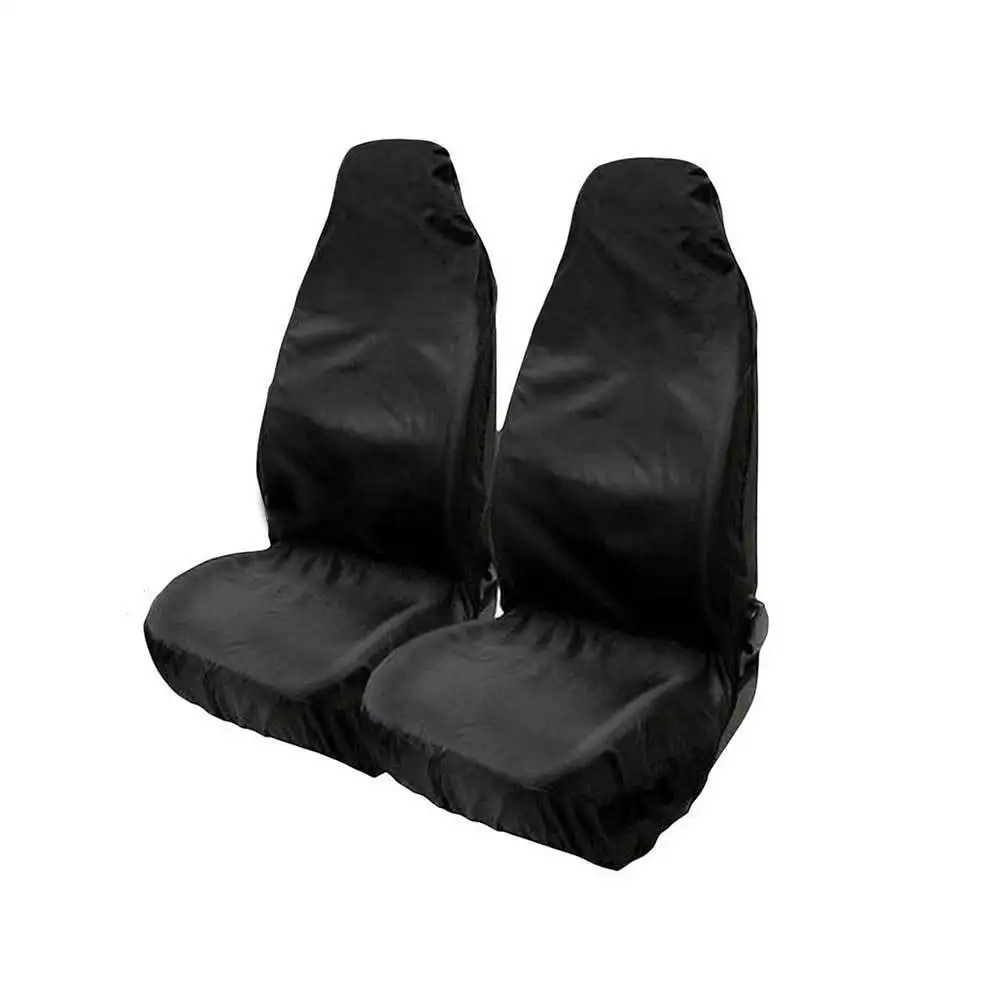 

2pcs Cover Set Universal For Most Cars Washable Dustproof Durable Car Seat Protector Car Cushion Seat Cover Auto Interior
