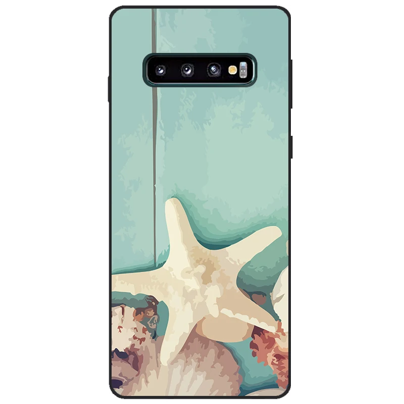 삼성 갤럭시 S10 S10E S 10 s10 플러스 폰 케이스 백 쉘 삼성 S10 플러스 케이스 블랙 범퍼 tpu 소프트 실리콘 커버