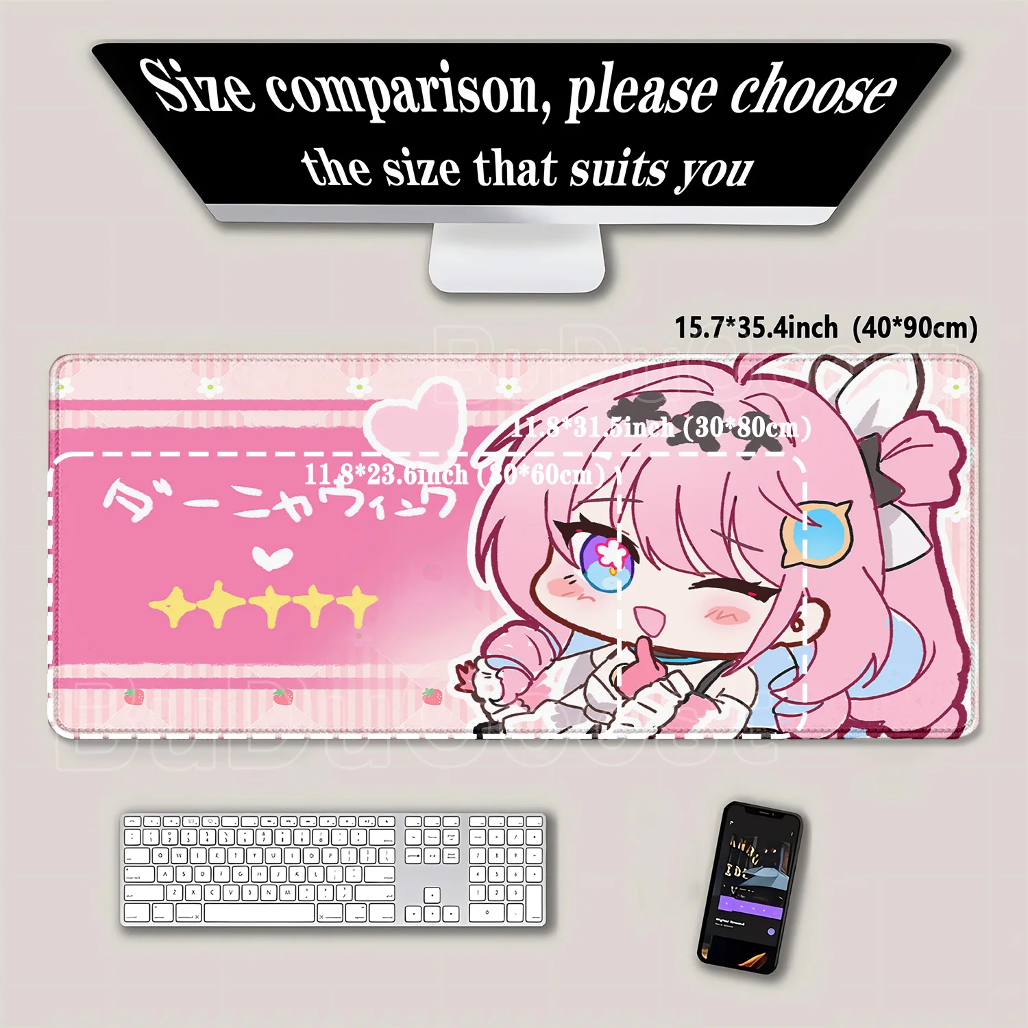 Gaming Mousepad Denia Wutherin - Esports Gaming Table recension och pris