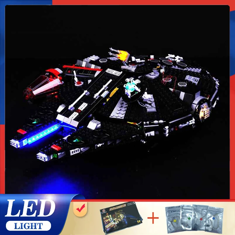 luxury quality LED Lighting Set for Lego 75389  Dark Falcon (Only Led Light,Without Blocks Model) Perfect Fit & Brilliant Glow